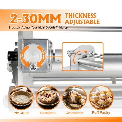 Commercial dough sheeter machine