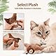 Umikk Katzenspielzeug Vogel Simuliertes Zwitscherndes, Selbstbeschäftigung Bird Cat Toy Interaktives Katzenspielzeug Elektrisch Vogel,Flapping Bird Cat Toy