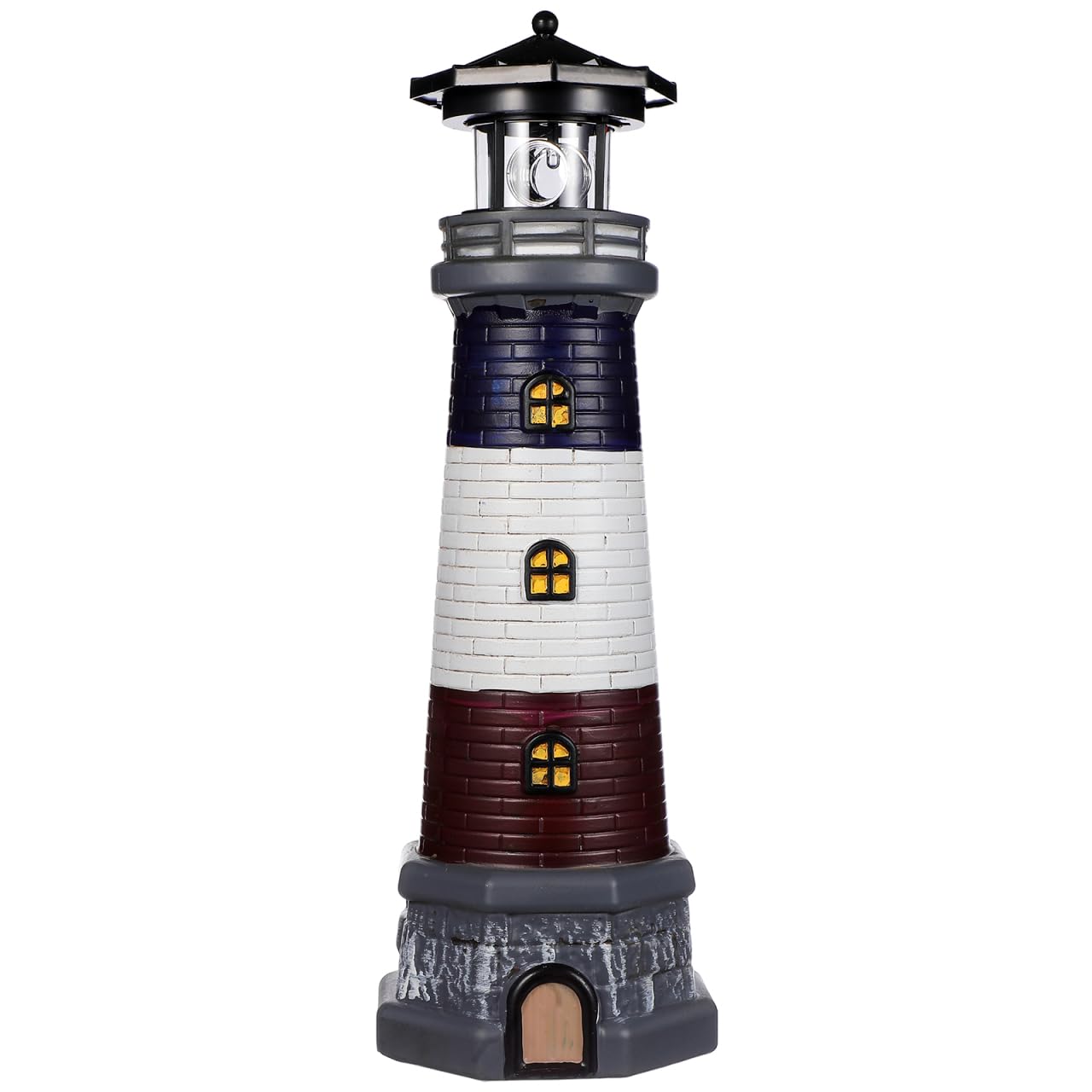 Amazon.com: Yardwe Solar Garden Lighthouse Decor Waterproof