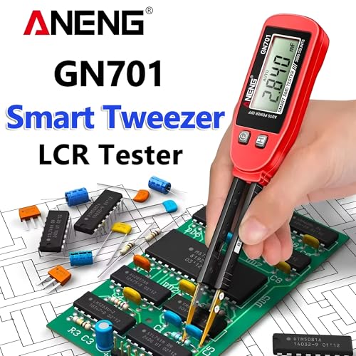 Multimètre numérique GN701 LCR 3000 comptes avec buzzer de continuité