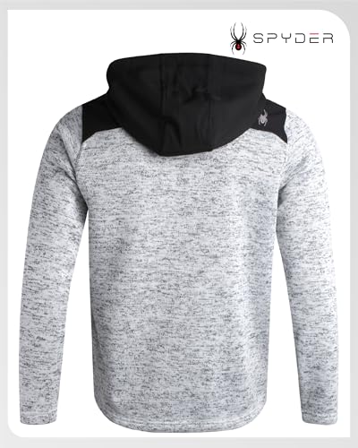 Spyder Mens Fleece Jacket - Performance Full Zip Sweater Jackets for Men - Outdoor Hiking Workout Mens Lightweight Jackets2