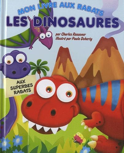 Les dinosaures mon livre aux rabats JFK