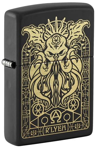 Image of Zippo Monster Windproof Lighter - Fierce Creature Color Image Design on Street Chrome, Refillable, (BIS Certified)