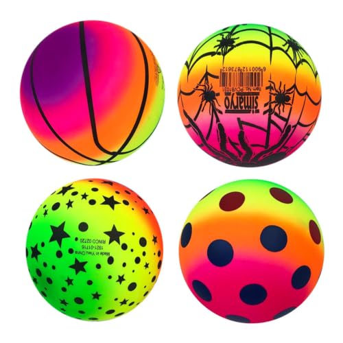 Balón de arco iris para patio de recreo – juguete duradero