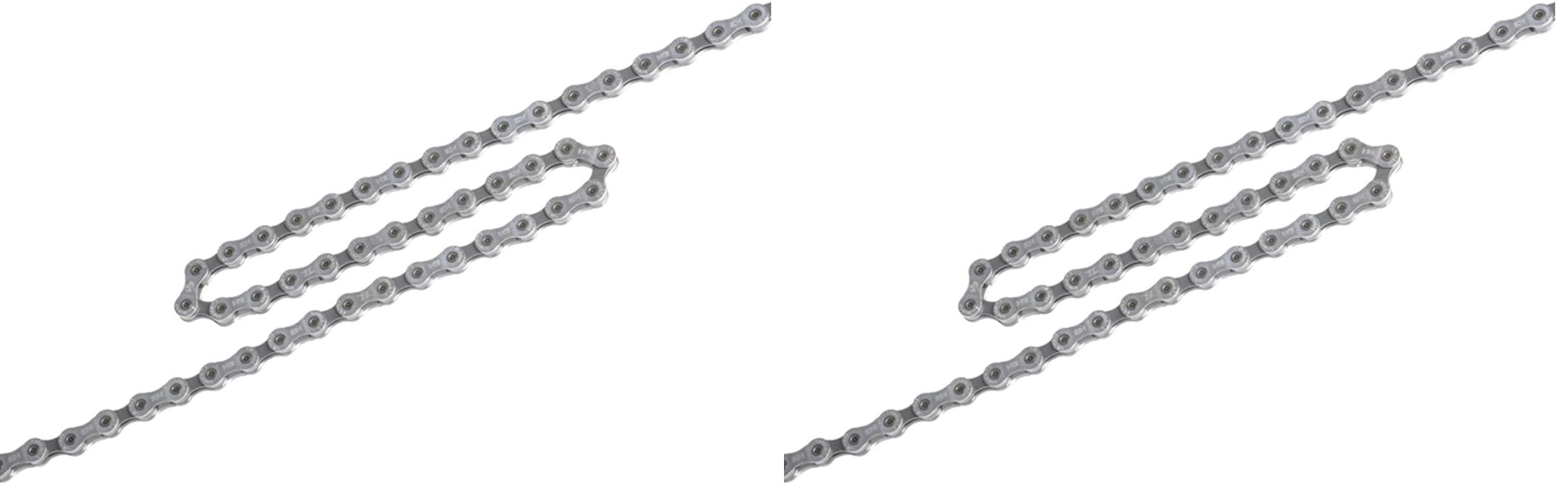 SHIMANO Hg93 Cadena, Ciclismo, Gris (Metal), 116L (Paquete de 2)