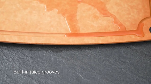 Tablas de Cortar para Cocina, Aptas para Lavavajillas, Juego de 2 Tablas Compuestas Libres de BPA, Tabla Reversible con Ranuras para Jugos, No Porosa, para Mamá miniatura 7