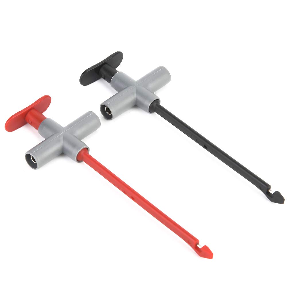 Set Di Sonde A Puntura Per Multimetro – P5010 – Clip A Perforazione Con Ago In Acciaio Inox