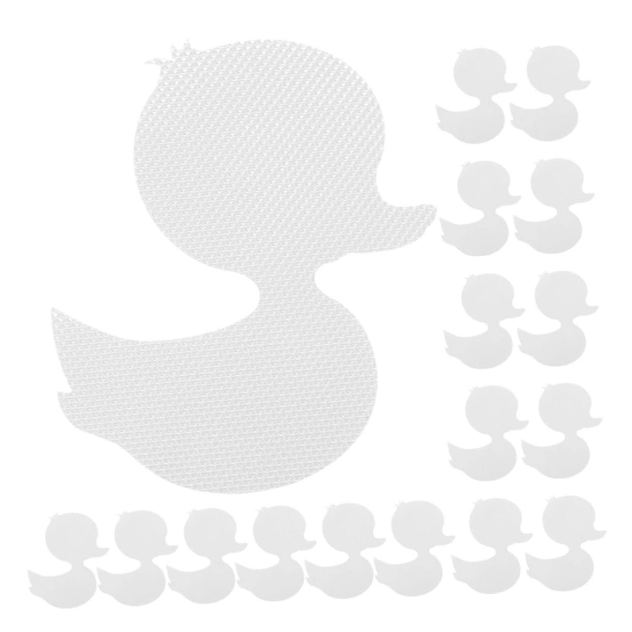 Ciieeo 20Pcs Non Slip Duck Bath Stickers Adhesive Tub Decals for Shower Cartoon Design for and Easy Installation Enhances Bathroom Decor