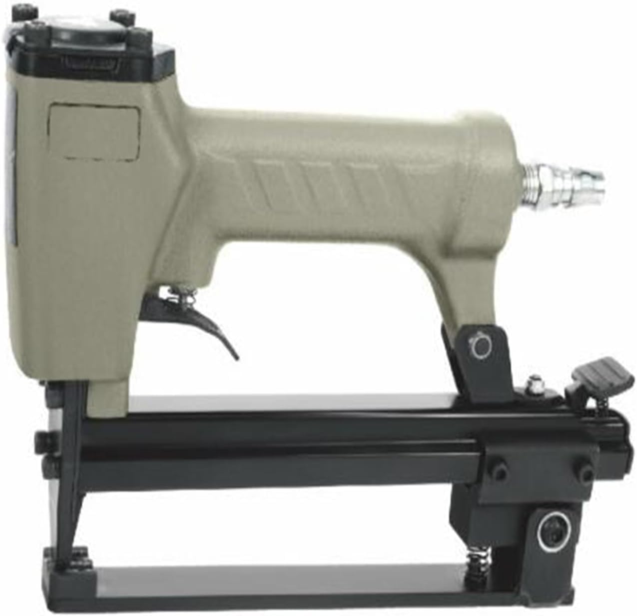 Pistola neumática de clavos y grapas para embalaje industrial de cartón