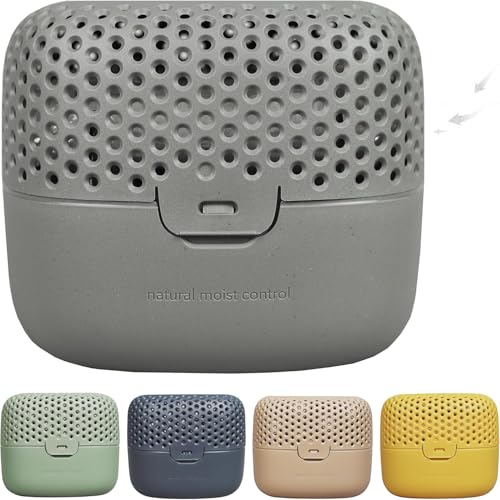 AbsoDry Duo Family - Deshumidificador para apartamentos sin electricidad - para la mejor calidad del aire - Deshumidificador para sótano, baño, dormitorio - contra moho - deshumidificador apartamento