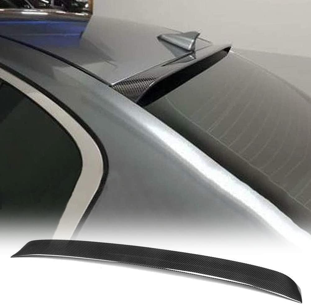 Rear Trunk Spoiler Fits for Infiniti G25 G35 G37 Sedan 4-Door 2009-2013 Black Rear Roof Spoiler Wing Lip Factory Outlet (Carbon Fiber Black)