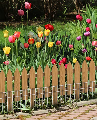 24 Pack No Dig Animal Barrier Fence,Dog Digging Fence Barrier Panels,Underground Decorative Garden Fencing(24'' Lx 12''H) #TOP5