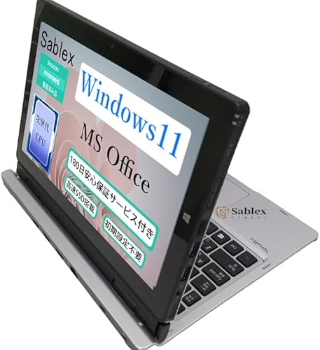 yςݕiz Sablex m[gp\R eIO[ 11.6C` ChtHD Windows11 Pro Core m3-6Y30 4GB RAM 256GB SSD MS Office 