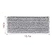 Wowkiki Microfiber Mop Pad - 15 x 5 inch Washable Mop Heads Commercial Mop Head Replacement Pads for Cleaning of Wet or Dry Floors,Professional Home and Office Cleaning Supplies (5 Pack)