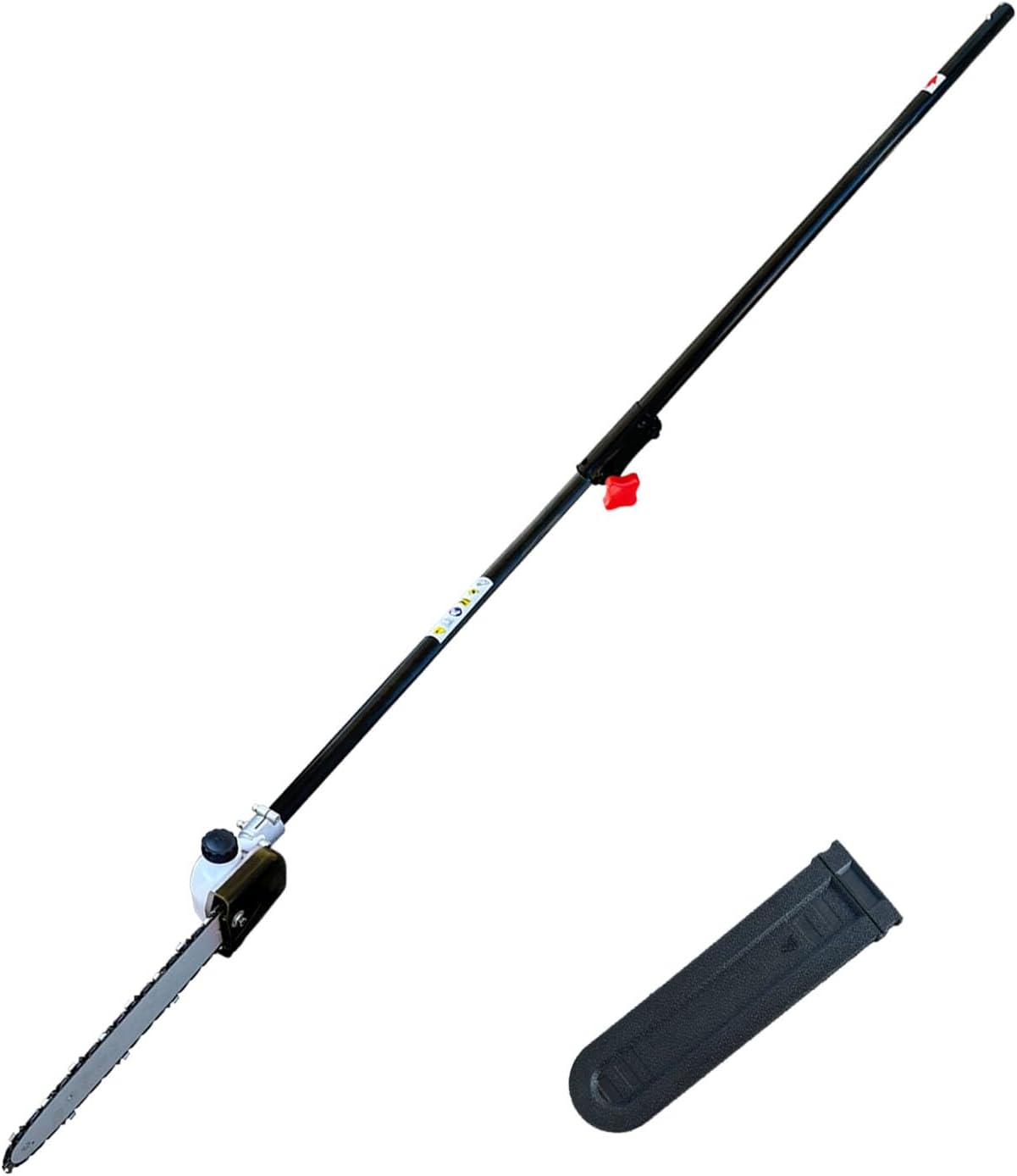 Pole Saw Attachment(12") and Extension Pole(30") fits for Ryobi,Craftsman,Weed Eater,mtd pro,Troy-Bilt,Toro,John Deere,Hus 128LD Most Brush Cutter/String Trimmer (black)