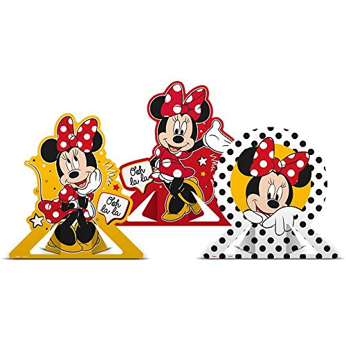 DECORACAO DE MESA MINNIE MOUSE 06 un.