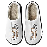 [Cosbanana] スターウォーズ スリッパ 室内 ルームシューズ 冬 ボア 厚底 洗える 滑り止め 起毛 暖かい 歩きやすい メンズ レディース おしゃれ キャラクター