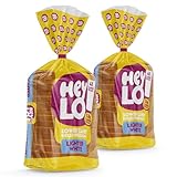 Heylo Lighter White Keto Bread | Low Carb Bread Ideal for Sandwiches, Toast or As One of Your Delicious Keto Snacks (Pack of 2)