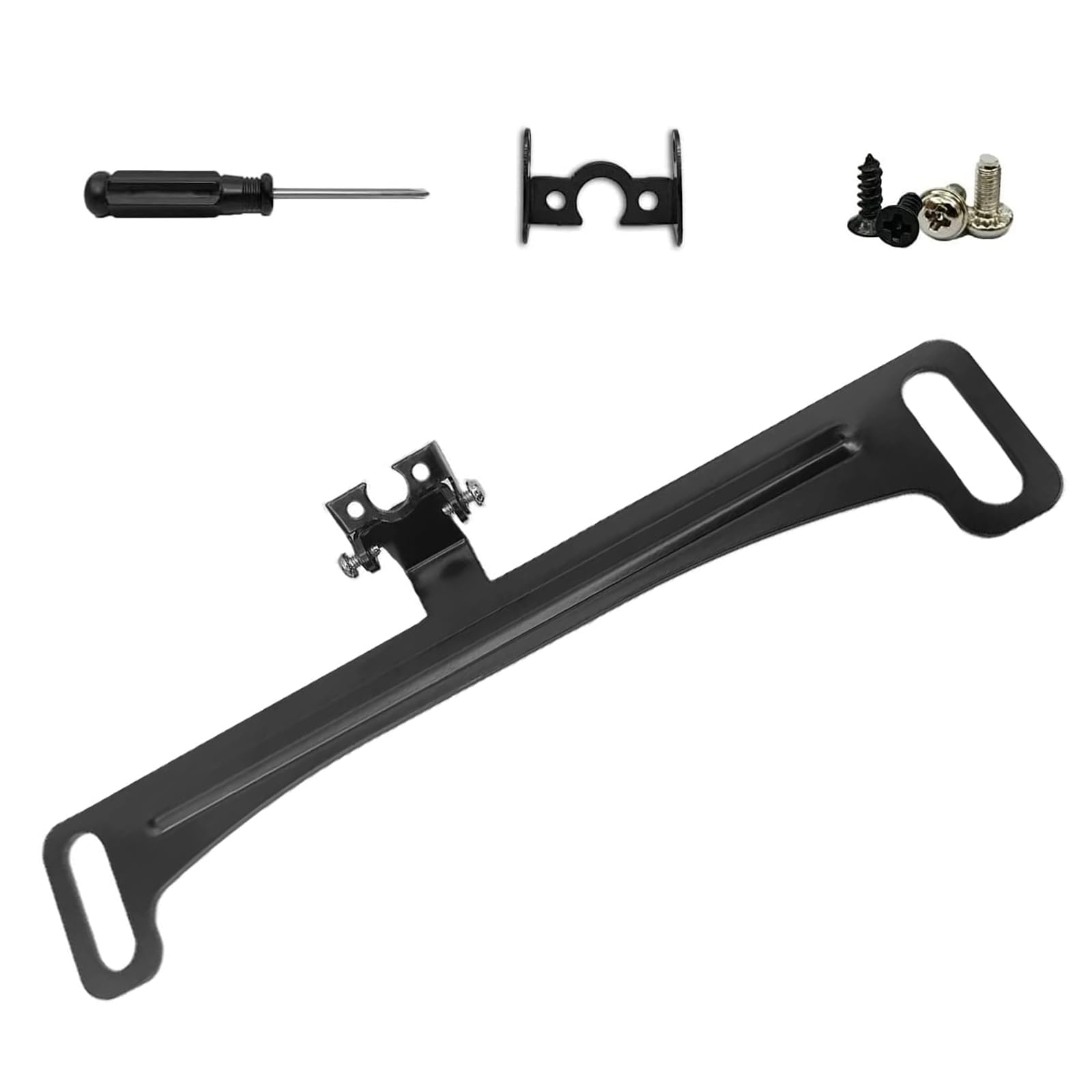 Pack of 1 Rearview Camera Mount, Universal Car Rear View Camera License Plate Bracket, Installation Holder for Backup Camera Reverse Camera (Black)