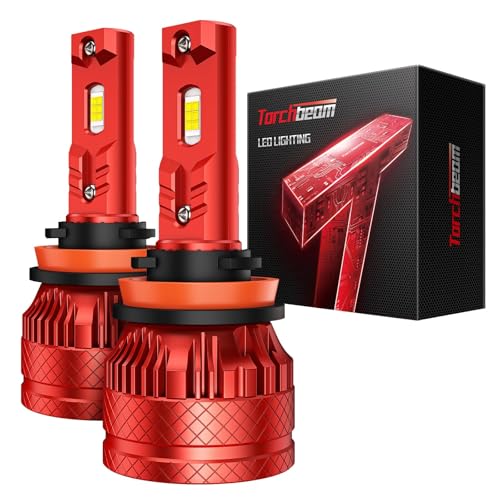 Image of Torchbeam H11 LED Light 72000LM 6500K White, 2026 Enhanced Visual Performance Bulbs 2 Pcs