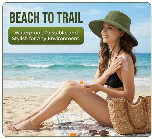 Sombrero Mujer Protección Solar Verano Playa miniatura 4