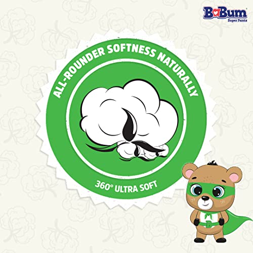 Image of Babum Baby Premium Diapers | Medium-72 counts | Wetness Indicator | Anti Rash | up to 12 hrs Absorption | 7-12 Kg | Soft & Comfortable