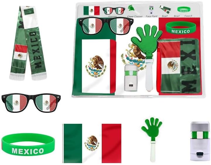 2026 International Soccer Tournament Fans Merchandise Deluxe 6Pcs Set