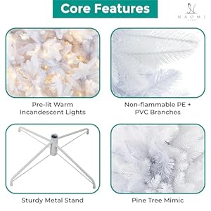 65ftwhiteprelitchristmastreewith1441branchtips400warmlightsandmetalstand43widestunningchristmastreeprelitwithlightswhitexmastree Urban Country Home Decor 65 ft white pre lit christmas tree with 1441 branch tips 400 warm lights and metal stand 43 wide stunning christmas tree prelit with lights white xmas tree urban country home decor