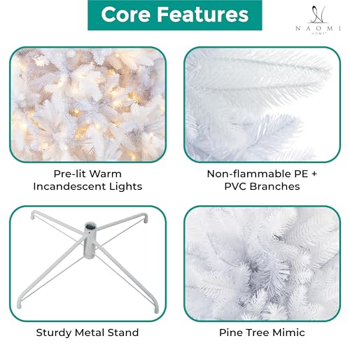 65ftwhiteprelitchristmastreewith1441branchtips400warmlightsandmetalstand43widestunningchristmastreeprelitwithlightswhitexmastree Urban Country Home Decor 65 ft white pre lit christmas tree with 1441 branch tips 400 warm lights and metal stand 43 wide stunning christmas tree prelit with lights white xmas tree urban country home decor