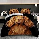 【Microfibre Ultra Douce】: Fabriquée en microfibre (120g/m²) brossée 100 % ultra douce, cette parure de lit confortable est douce au toucher, respirante et résistante à la décoloration. Elle est également facile à entretenir et ne rétrécit pas après lavage. Profitez d’un confort optimal avec une housse de couette hypoallergénique idéale pour un sommeil réparateur