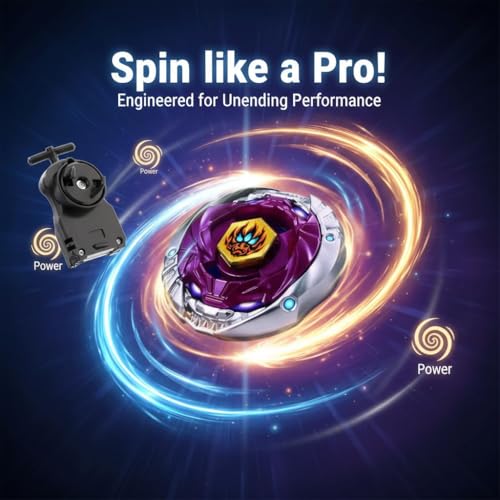 Image of Funstars Phantom Orion B:D Metal Fusion Spinning Top with Launcher(Pink) (BB118)