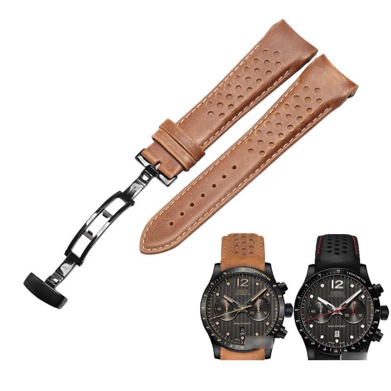 Bracelet montre cuir véritable Mido Ocean Star Explorer M025.627 style urbain