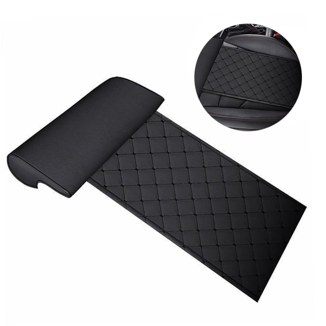 Estensore per seggiolino auto, 55,9 x 38,1 cm, cuscino con supporto per gambe, in pelle, accessori per auto per autobus e treni
