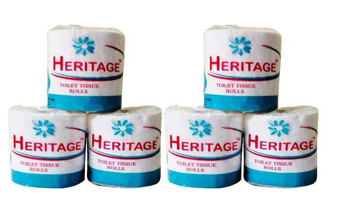 Ossden Toilet Paper Toilet Tissue Roll with 100% Natural Tissue, Extra Soft Tissue Paper 200 Sheets Per Roll Pack Of 5 in 1