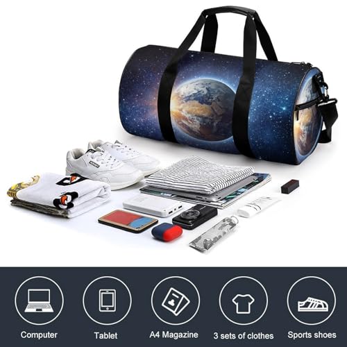 Duffel bag Terre Bleue sac de sport compact de 45cm