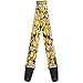Buckle-Down GS-WDS001 Guitar Strap - "Despicable Me Minions Stacked CLOSE-UP"