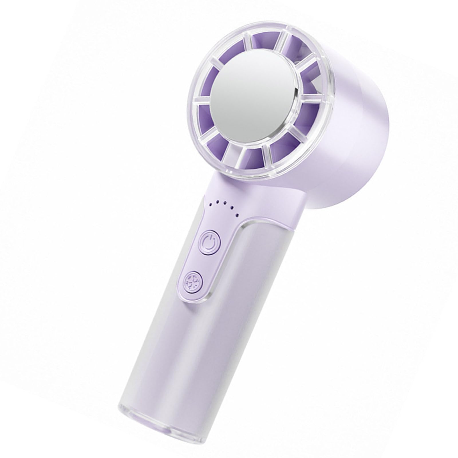 NRVTRE Rechargeable Cooling Fan Foldable Design Handheld Electric Fan 2000mAh Texture Perfect for Camping and Working Cooling