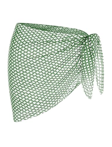 ZAFUL Women Beach Sarong Bathing Suit Wrap Skirt Textured Bikini Swimsuit Cover Ups for Swimwear