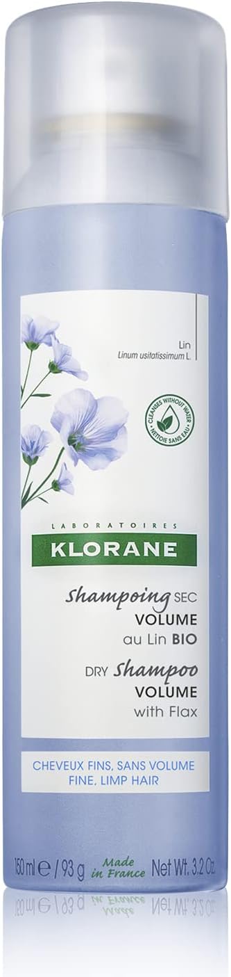 Klorane - Volumising Dry Shampoo With Organic Flax - Fine, Limp Hair, 150Ml