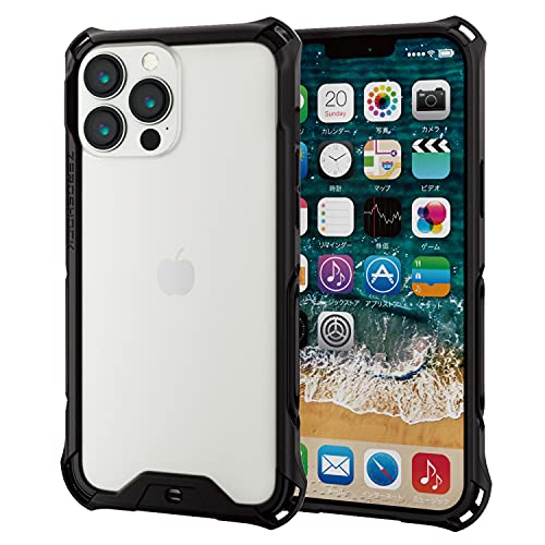 Amazon.co.jp: エレコム iPhone 13 Pro Max/ハイブリッド