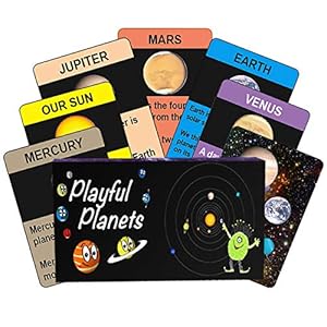 Classic Card Games for Kids Age– Educational Space Games for Kids Age 4-8 – Old Maid, Go Fish, Bingo, Memory with A Planetary Twist! 10 Games in 1 Fun Pack! Updated Edition