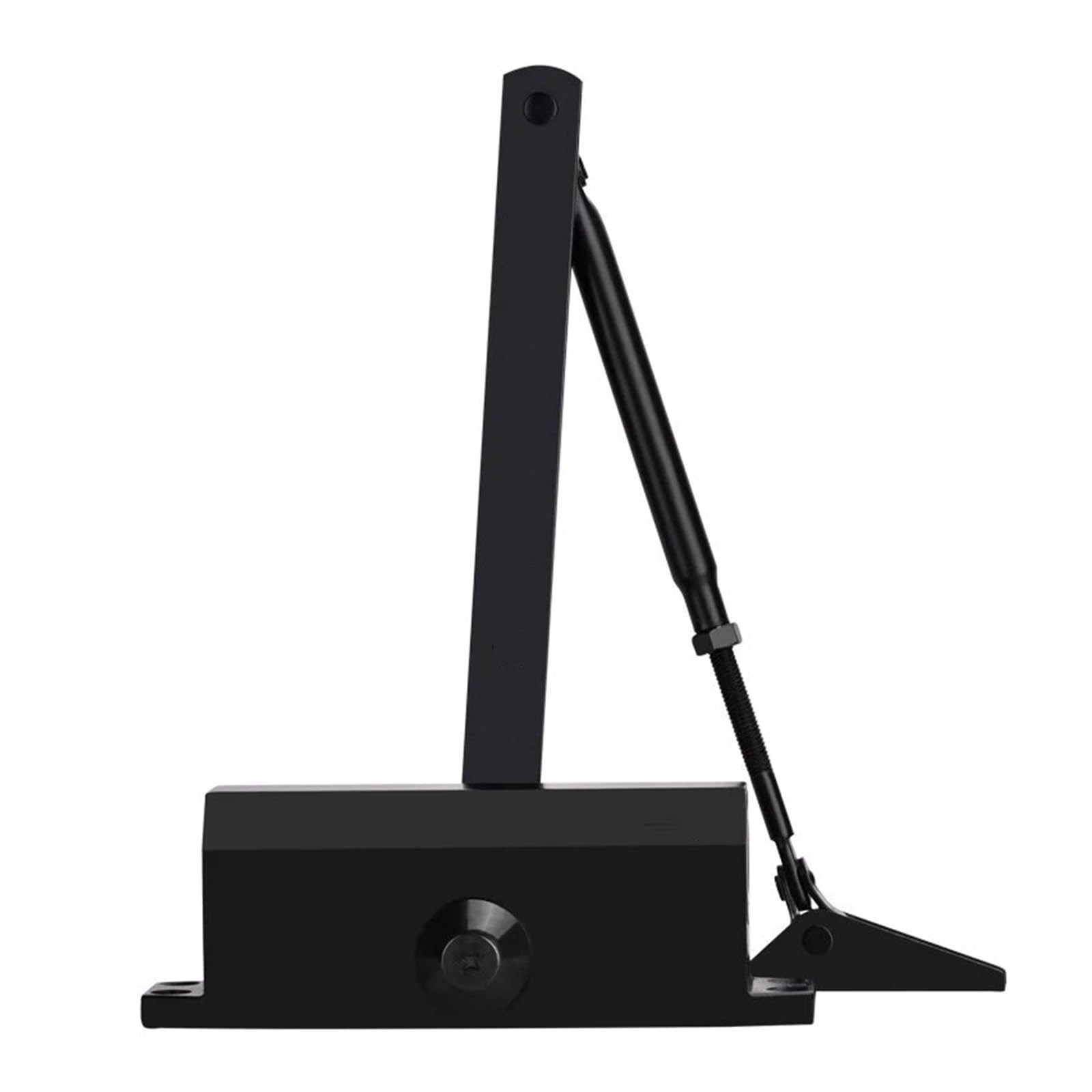 Chiudiporta idraulico con buffer, 25 kg-80 kg, velocità regolabile | Affidabile dispositivo di chiusura automatica adatto for interni