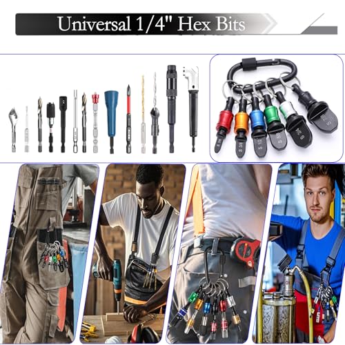 Image of 13 Pcs Swaging Tool HVAC Repairing Set with Bit Holder, (1 /4 inch to 7 /8 inch)