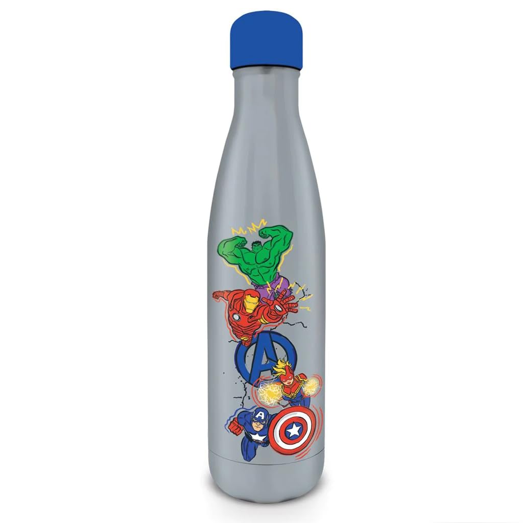 Gourde Avengers en métal bouteille réutilisable Marvel sans BPA