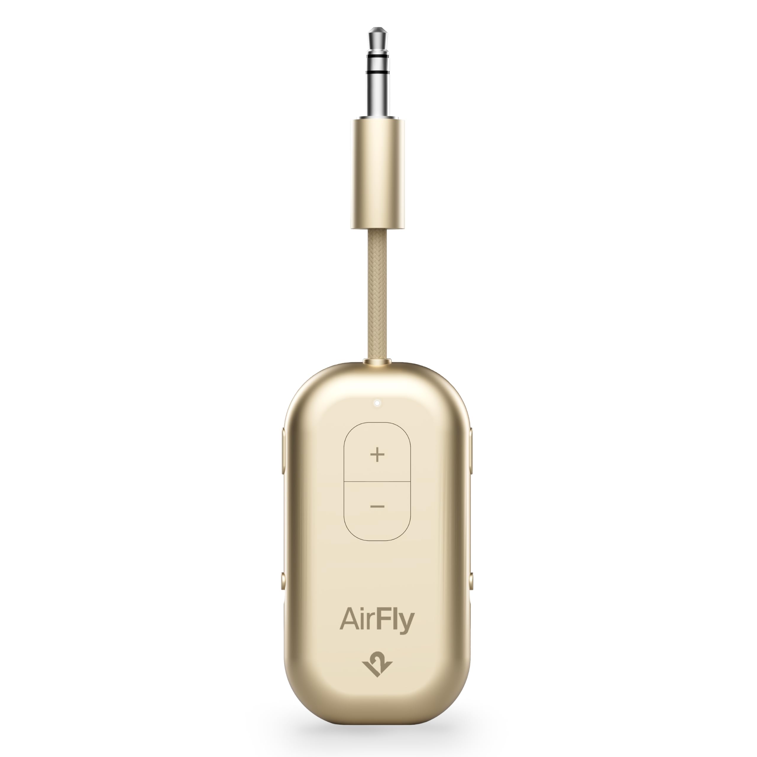 Twelve South AirFly Pro 2, Bluetooth Adapter, Pair 2 AirPods, Gold | Pair 2 AirPods or Wi…