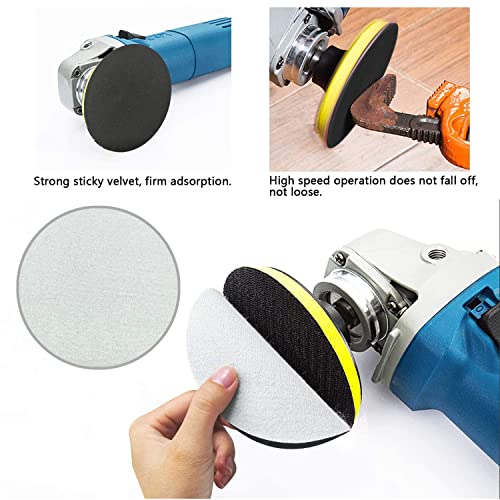 60 stuks schuurpapier, 125 mm klittenband, natte droge schuurschijven, waterschuurschijven, korrel 320/600/800/1200/1500/2000, excentrische schuurpapierset voor auto, metaal, hout - Afbeelding 5