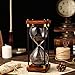 Produktbild PLMM Sanduhr Hourglass Timer Sandglass Küche Timer Edle Sanduhr 15 Minuten Chronometrie 15/30/45/60 Minuten Timer Uhr Küchen,Wohnungen,Büros und auch als dekorative Timeruhr