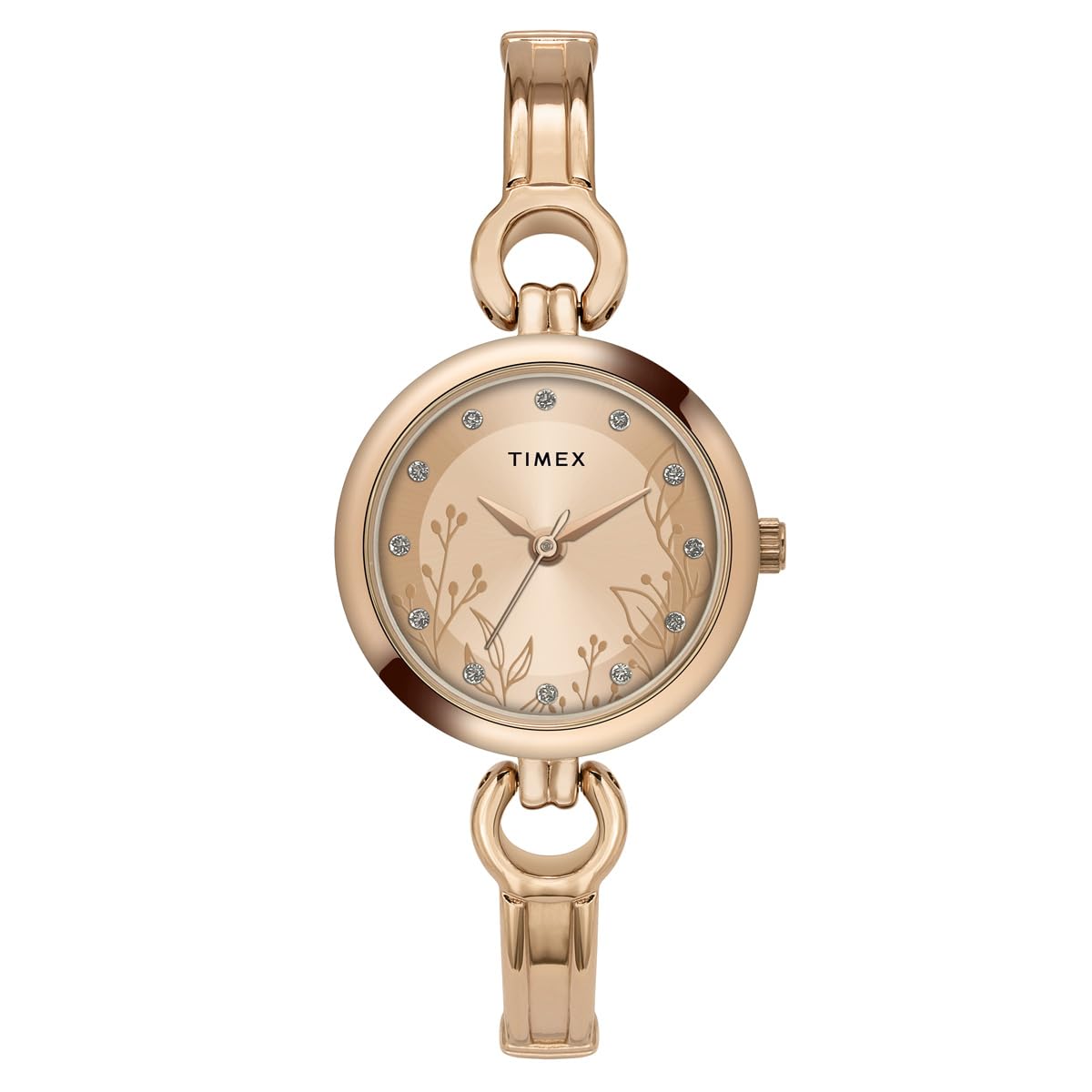 TIMEX Women Rose Gold Round Analog Brass Dial Watch- TWEL11436 (B0CJYC4988) Amazon Price History, Amazon Price Tracker
