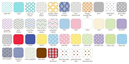 Image of American Baby Company 100% Natural Cotton Percale Fitted Crib Sheet for Standard Crib and Toddler Mattresses, Gray Lattice, Soft Breathable, for Boys and Girls