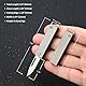TIKIDESIGN TKK1 Mini Titan Taschenmesser, EDC Utility Knife mit Schlüsselring, Mini EDC Titan Klappmesser mit D2 Stahlklinge, EDC Tool für Camping, Wandern und Outdoor